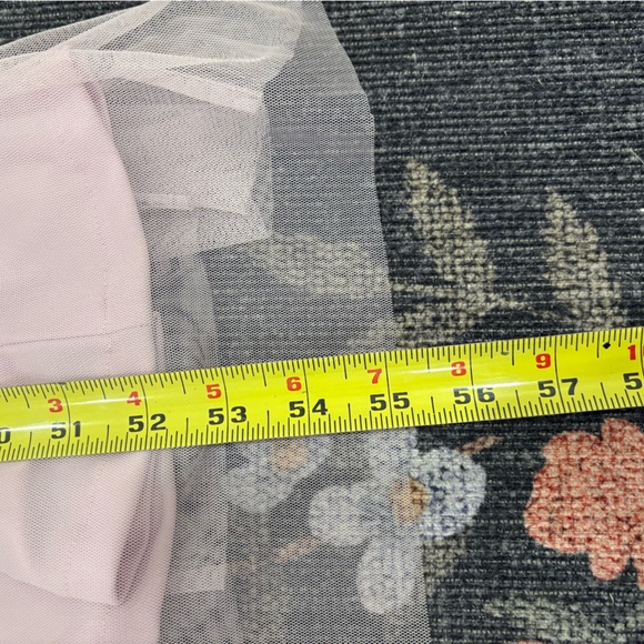 Adrianna Papell Blouson Mermaid Gown with Jasmine Beading in Pink Lace - Picture 10 of 11